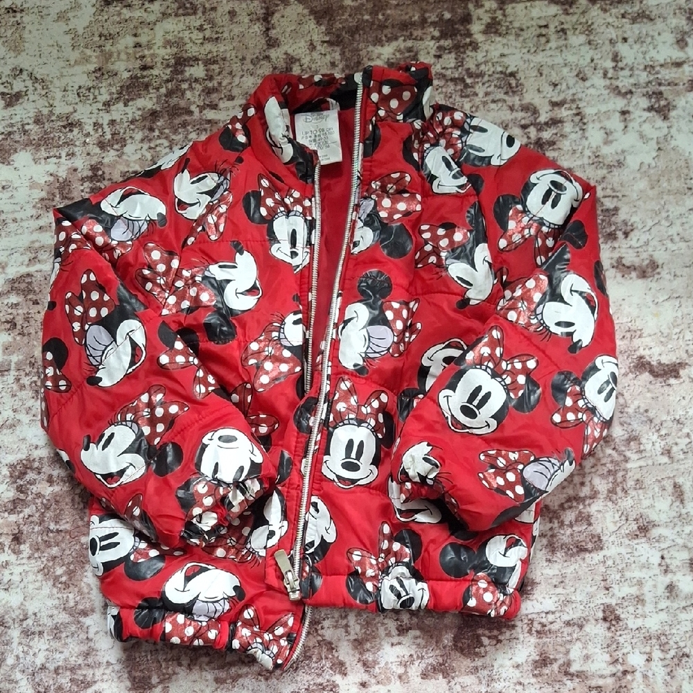 Disney Red and Black Polka Dot Jacket